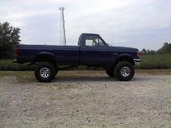 1995 Blue F150 6 inch